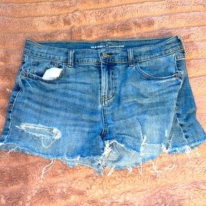 Old Navy boyfriend jean shorts